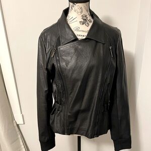 Club Monaco Leather Jacket